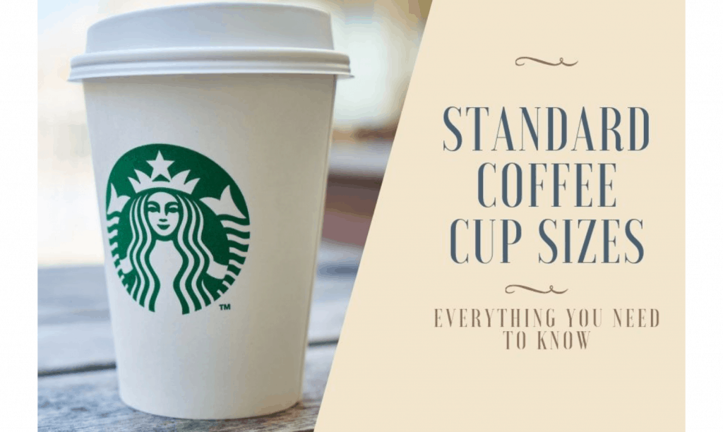 Standard Coffee Cup Sizes