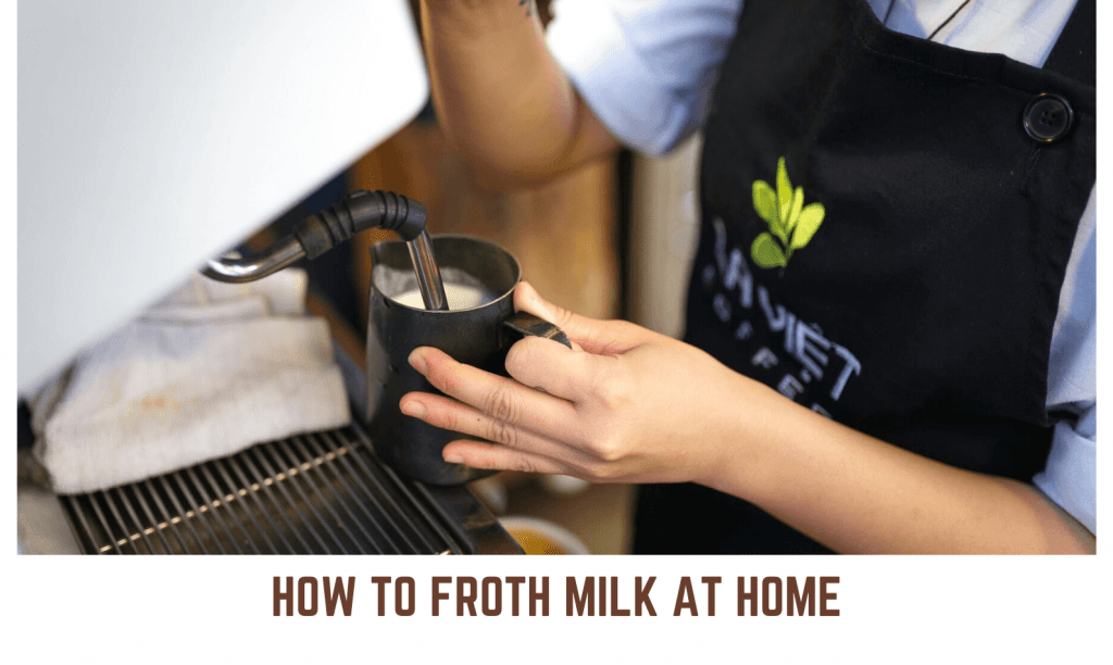 How to Froth Milk at Home