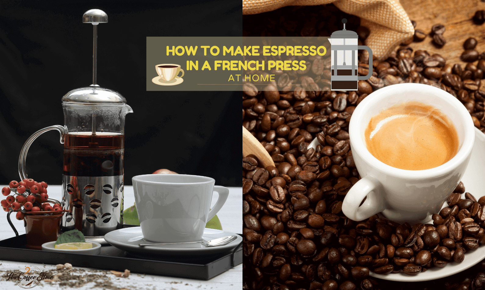 How to Make Espresso in a French Press