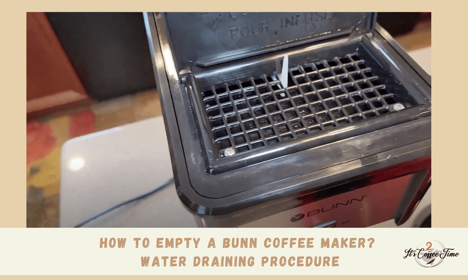 How to Empty a Bunn Coffee Maker